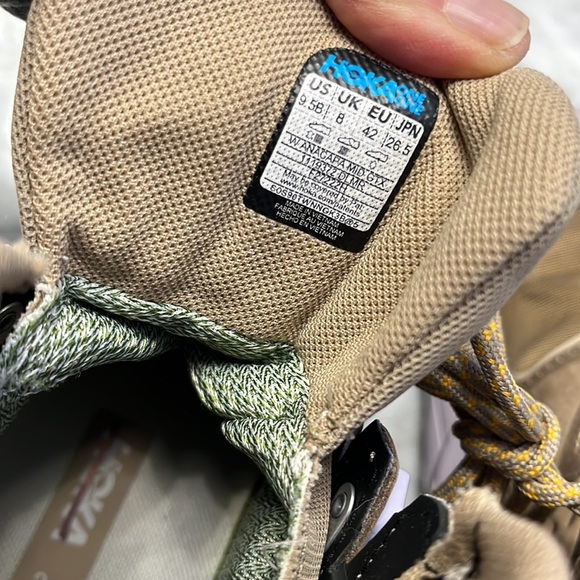 Hoka Anacapa Mid Gore TEX Hiking Boots NEW 9.5 - Picture 12 of 15